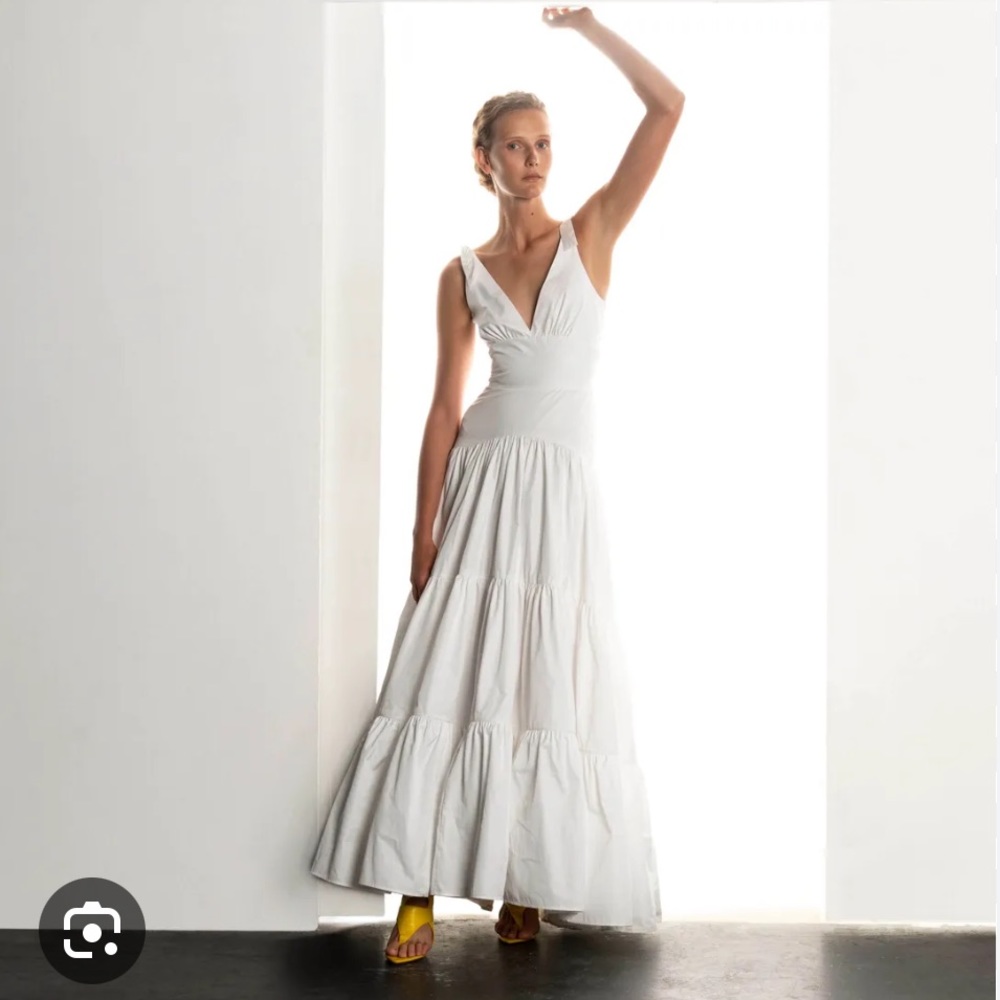 Silvia Tcherassi Spring 2022 White Dress